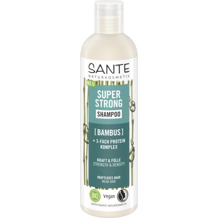 Super strong sampon bambusszal és fehérje komplexszel 250 ml Sante