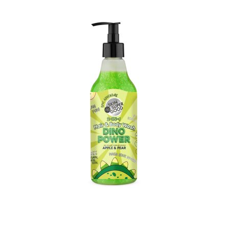 Dino Power 2 az 1-ben sampon és tusfürdő almával és körtével 500 ml Skin Super Good