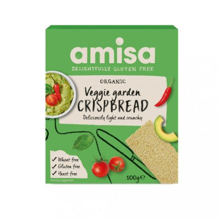 Bio Zöldséges kréker 100 g Amisa 