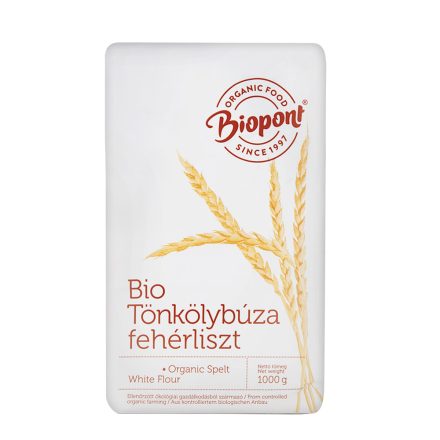 Bio Tönkölybúzaliszt , fehér (TBL 80) 1 kg Biopont