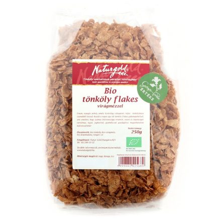 Bio tönköly flakes virágmézzel 250 g  Naturgold