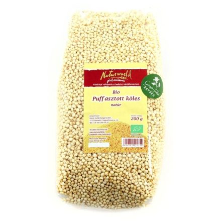 Bio puffasztott köles natúr 200 g  Naturgold