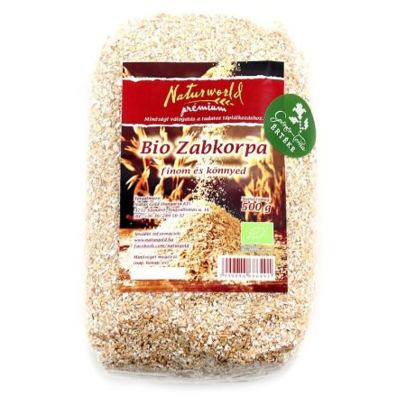 Bio zabkorpa 500 g Naturgold