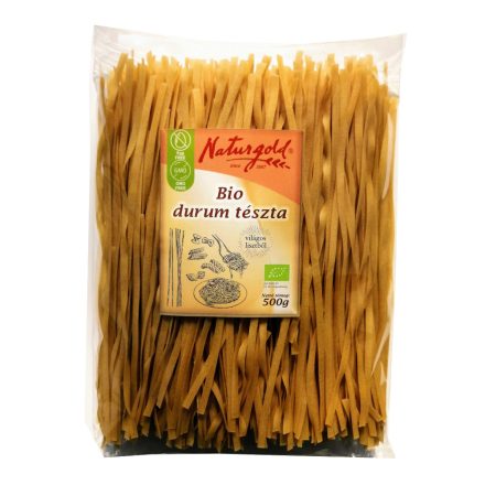 Bio durum tészta szélesmetélt 500 g Naturgold