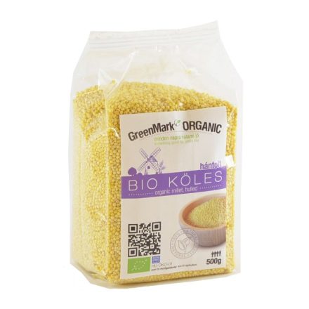 Bio Köles, hántolt 500 g GreenMark