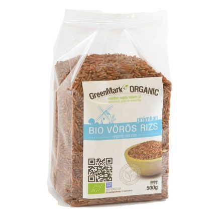 Bio Vörös Rizs 500 g GreenMark