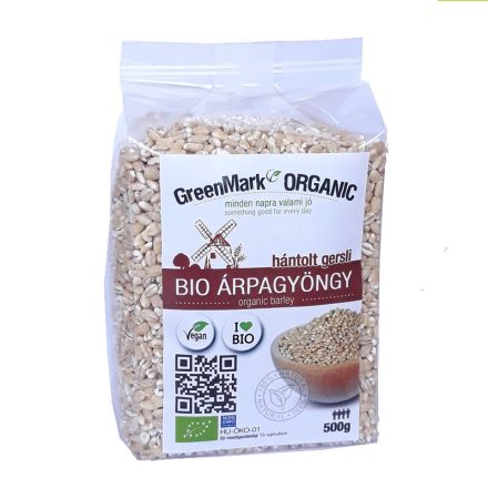 Bio Árpa, hántolt 500 g GreenMark