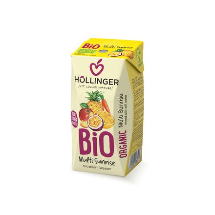 Bio Sunrise vegyes gyümölcslé 200 ml Höllinger