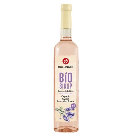 Bio Levendulaszörp 500 ml Höllinger