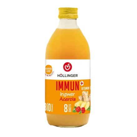 Bio Immun+ Shot gyömbér-acerola 330 ml Höllinger